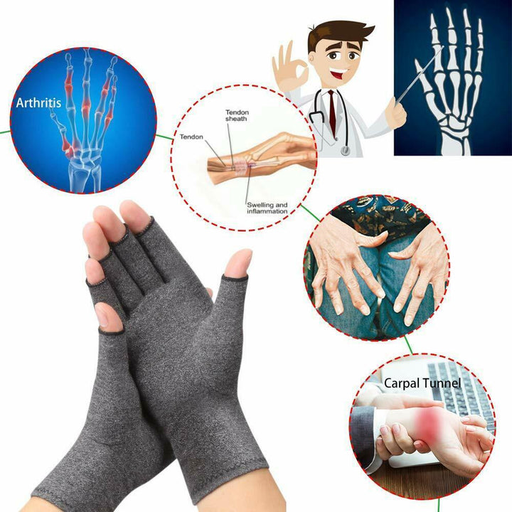 Compression Gloves for Stiff Hands and Joint Support