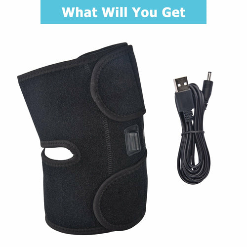 Heated Knee Wrap for Stiff Knees and Daily Support