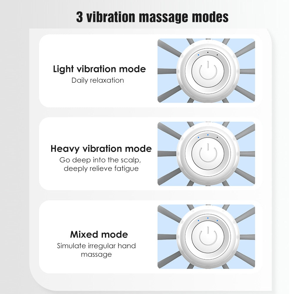 Octopus Scalp Massager for Head Tension and Wind-Down
