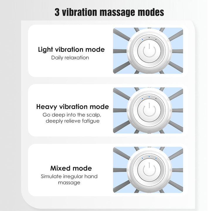 Octopus Scalp Massager for Head Tension and Wind-Down