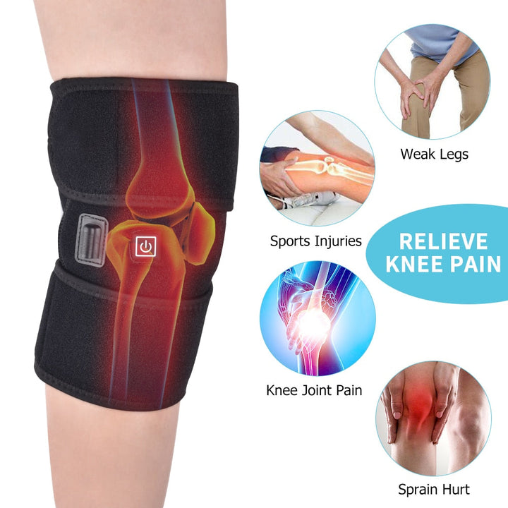 Heated Knee Wrap for Stiff Knees and Daily Support