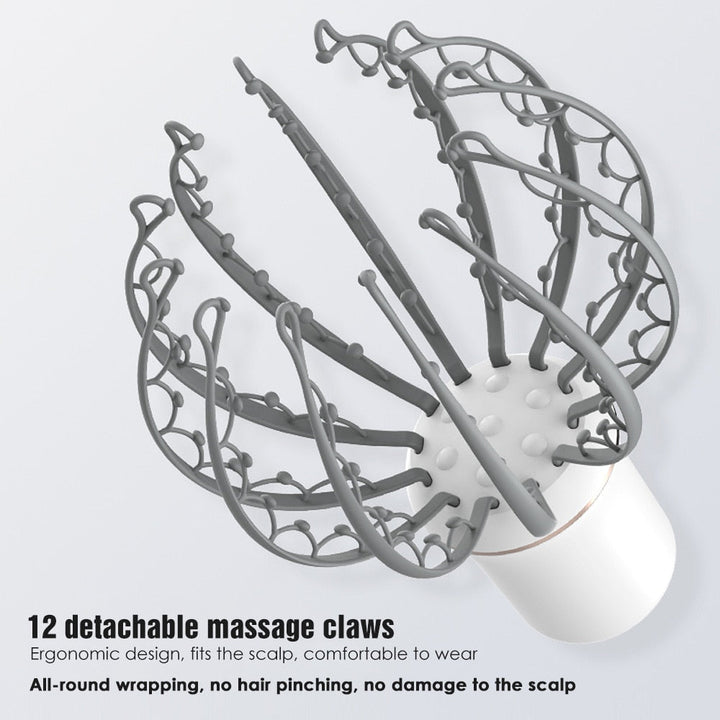 Octopus Scalp Massager for Head Tension and Wind-Down