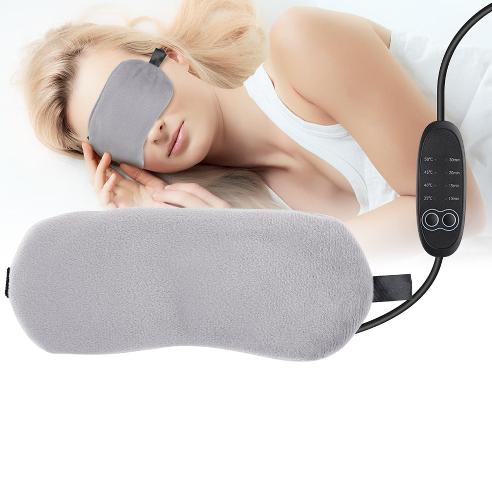Heated Eye Mask for Dry-Feeling Eyes and Puffy Mornings