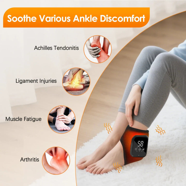 Heated Ankle Massager for Tired Feet and Ankle Stiffness