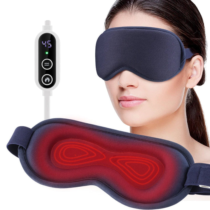 3D Heated Eye Mask for Screen Fatigue and Eye Tension