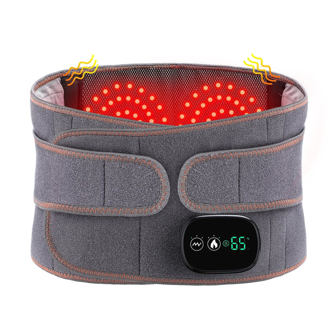 Heated Back Support Belt for Lower-Back Tightness