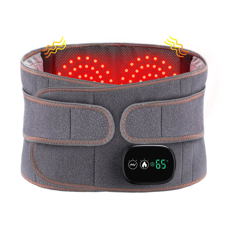Heated Back Support Belt for Lower-Back Tightness