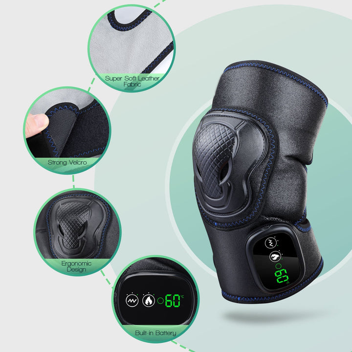 Rechargeable Knee Massager for Stiff Knees and Joints