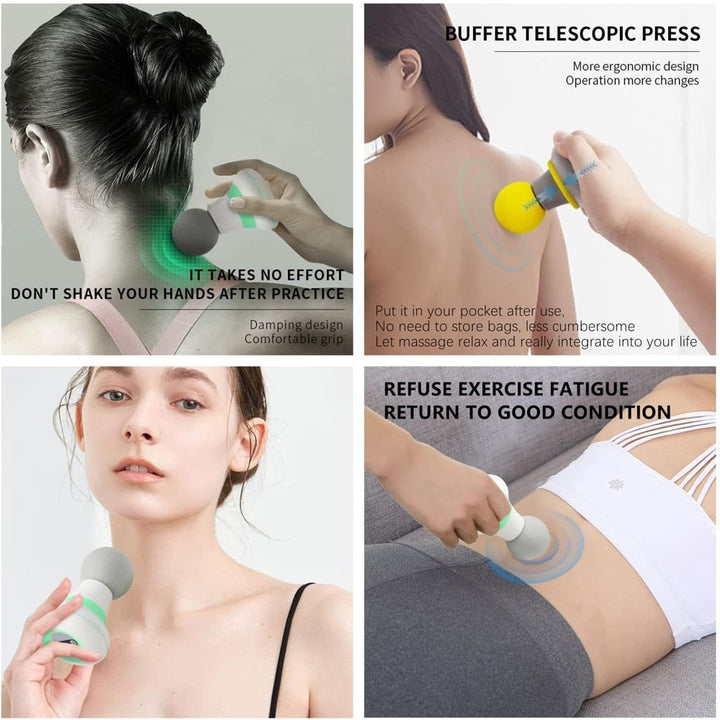 Ultra-Quiet Mini Massage Gun for Tight Shoulders and Calves