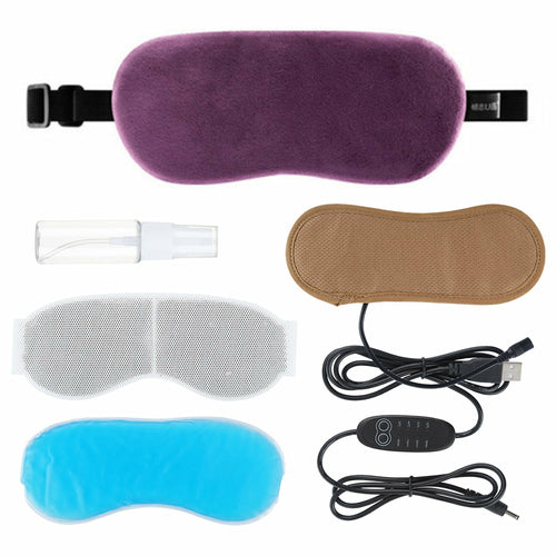 Heated Eye Mask for Dry-Feeling Eyes and Puffy Mornings