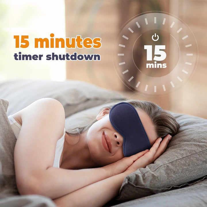 3D Heated Eye Mask for Screen Fatigue and Eye Tension