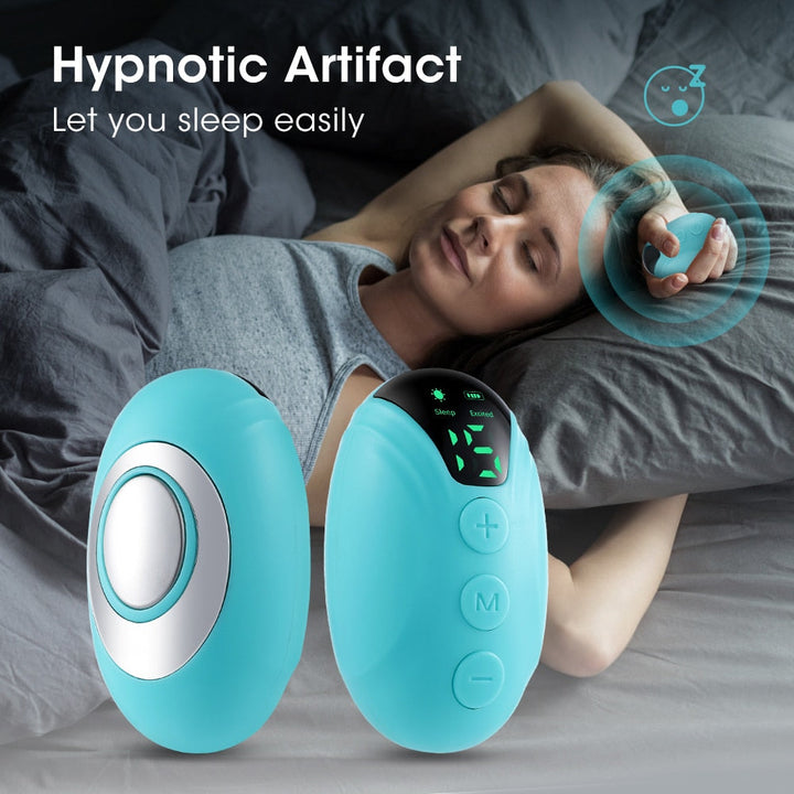 Handheld EMS Sleep Support Device for Racing Thoughts