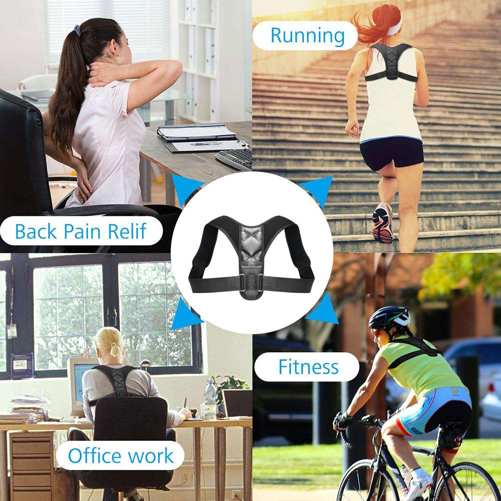 Adjustable Posture Corrector for Slouching and Desk Work